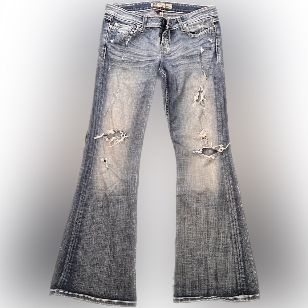 BKE star flare jeans